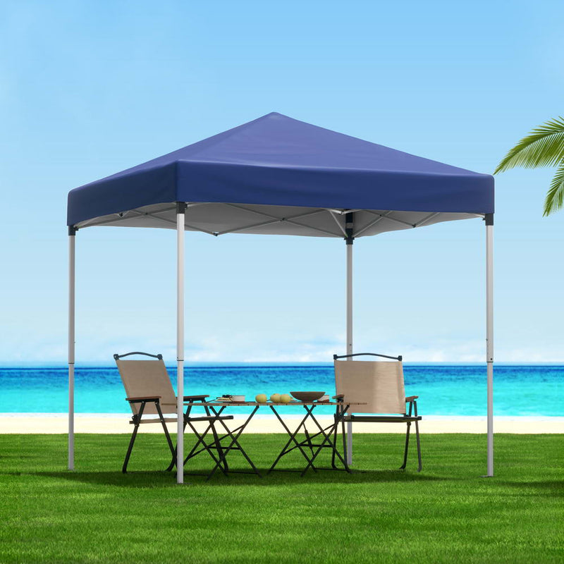 Instahut Gazebo 2x2m Outdoor Patio Garden Marquee Shade Blue