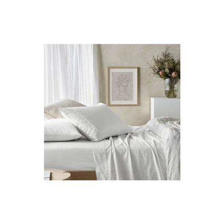 White Sheet Sets by Vintage Design Homeware King