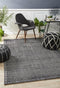 Allure Black Cotton Rayon Rug by Rug Culture - 320X230CM