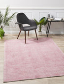 Allure Rose Cotton Rayon Rug by Rug Culture - 400x300CM