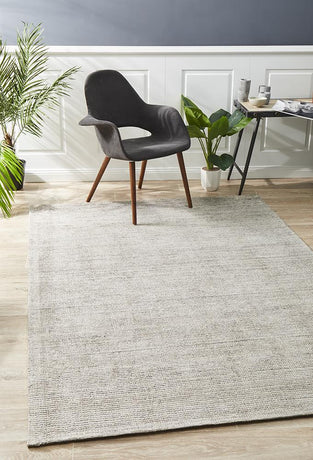 Allure Stone Cotton Rayon Rug by Rug Culture - 225X155CM