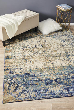 Anastasia 252 Blue Rug by Rug Culture - 400X300CM