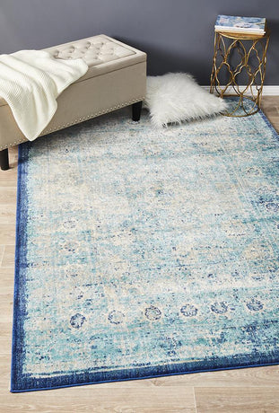 Anastasia 261 Blue Rug by Rug Culture - 400X300CM