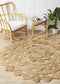 Atrium Tessellate Natural Round By Rug Culture - 120X120CM - ROUND