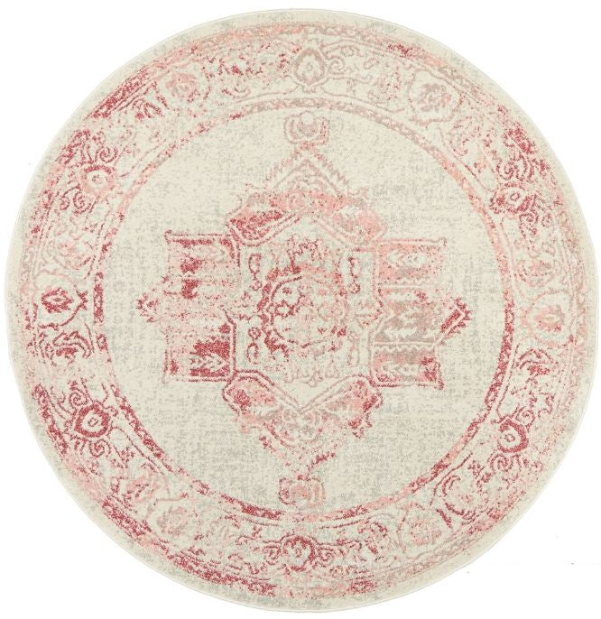 Avenue 702 Rose Round by Rug Culture-200X200CM - ROUND