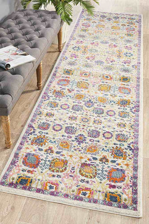 Babylon 206 Multi Runner by Rug Culture - 300X80CM - RUNNER