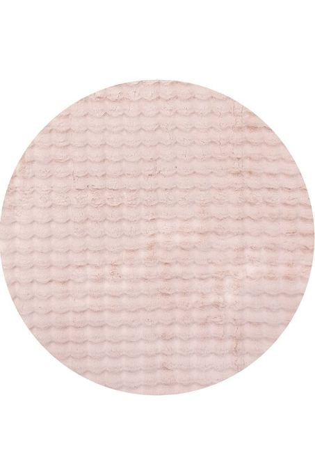 Bubble Blush Round Washable Rug by Rug Culture-150X150CM - ROUND