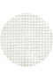 Bubble White Round Washable Rug by Rug Culture-100X100CM - ROUND