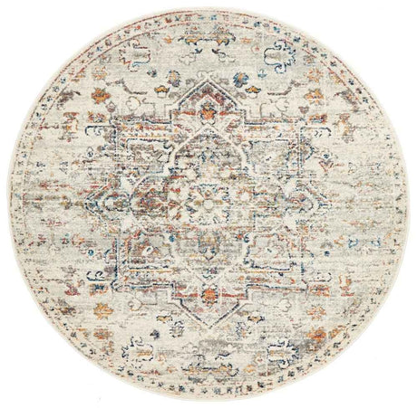 Century 911 Silver Round by Rug Culture - 200X200Cm - ROUND