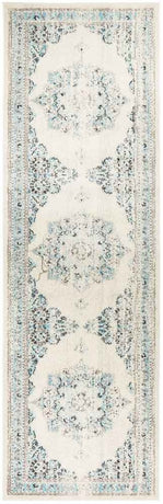 Century 922 White Runner by Rug Culture - 80 x 300 cm - RUNNER