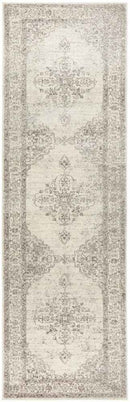 Century 977 Silver Runner by Rug Culture - 80 x 500 cm - RUNNER