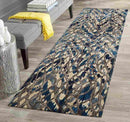 Dream Scape 856 Blue Runner By Rug Culture - 300X80CM - RUNNER