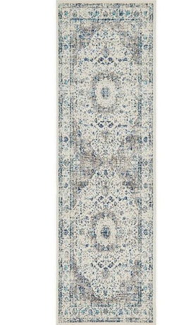 Evoke 251 White Runner by Rug Culture -300X80CM - RUNNER