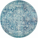 Evoke 253 Blue Round by Rug Culture -150X150CM - ROUND