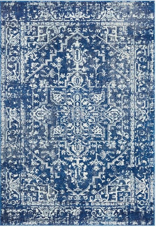 Evoke 253 Navy by Rug Culture -290X200CM - RECTANGLE