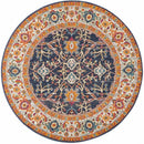 Evoke 262 Multi Round by Rug Culture -200X200CM - ROUND