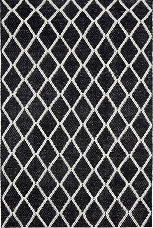 Huxley Black Rug by Rug Culture-225X155CM - RECTANGLE