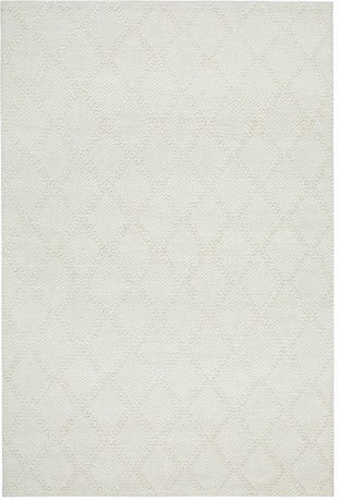 Huxley White Rug by Rug Culture-320X230CM - RECTANGLE