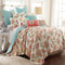 Sophia 100% Cotton Quilted 3 pcs Bedspread Coverlet Set King