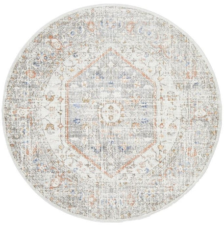 Mayfair Lorissa Silver Round by Rug Culture-240X240CM - ROUND