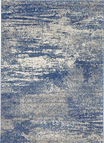 Mirage 355 Blue By Rug Culture-230X160CM - RECTANGLE