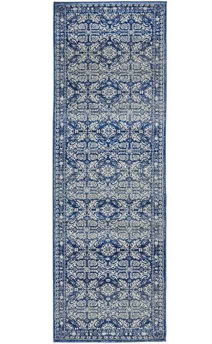 Mirage 358 Navy Runner By Rug Culture-400X80CM - RUNNER