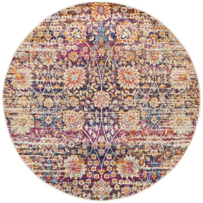 Mirage 360 Multi Round By Rug Culture-150X150CM - ROUND