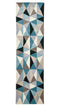 Matrix 901 Turquoise Runner By Rug Culture - 300X80CM - RUNNER