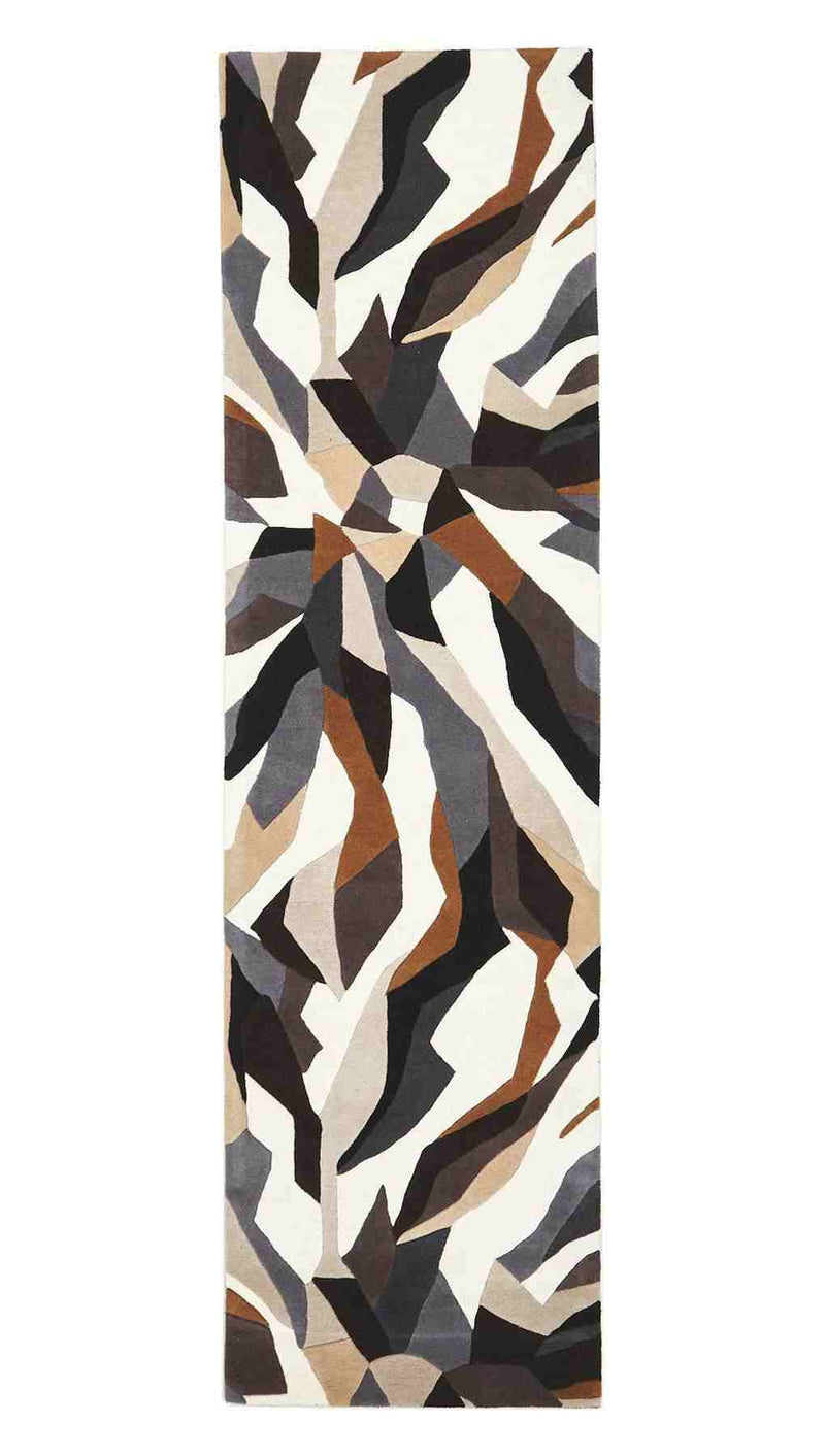 Matrix 903 Fossil Runner By Rug Culture - 400X80CM - RUNNER