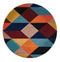 Matrix 904 Sunset Round By Rug Culture - 120X120CM - ROUND