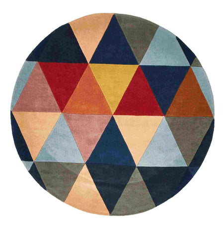 Matrix 905 Multi Round By Rug Culture - 200X200CM - ROUND