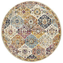 Museum 861 Rust Round by Rug Culture-200X200CM - ROUND