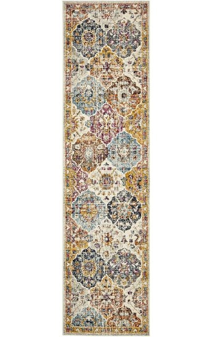 Museum 861 Rust Runner by Rug Culture-300X80CM - RUNNER