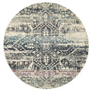 Museum 865 Blue Round by Rug Culture-150X150CM - ROUND