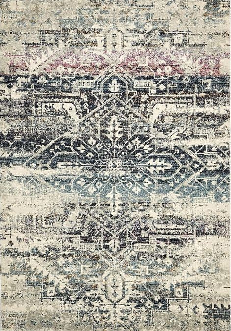 Museum 865 Blue by Rug Culture-230X160CM - RECTANGLE