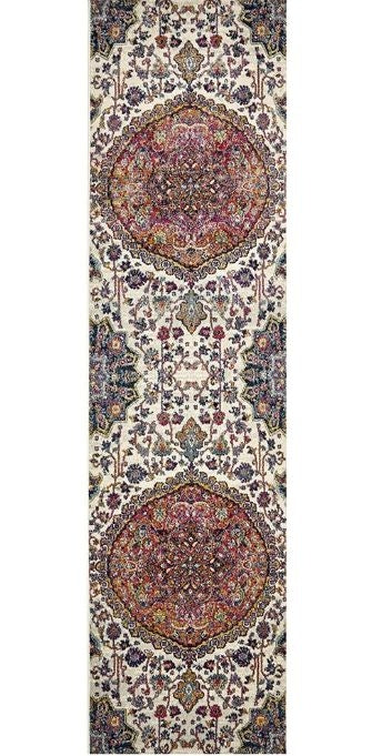 Museum 867 Multi Runner by Rug Culture-500X80CM - RUNNER