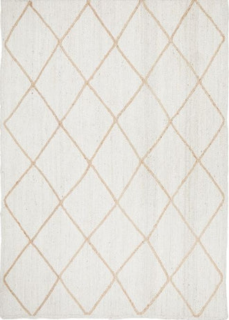 Noosa 222 White by Rug Culture-280X190CM - RECTANGLE