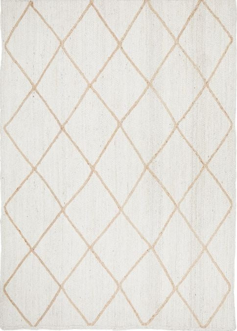 Noosa 222 White by Rug Culture-280X190CM - RECTANGLE