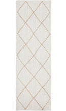 Noosa 333 White Runner by Rug Culture-400X80CM - RUNNER