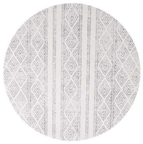 Oasis 450 Grey Round by Rug Culture-150X150CM - ROUND