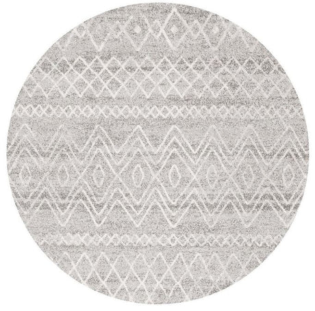 Oasis 453 Grey Round by Rug Culture-240X240CM - ROUND