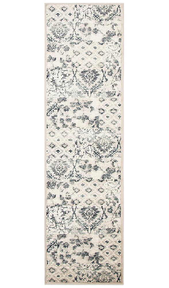 Oxford 432 Blue Runner By Rug Culture - 300X80CM - RUNNER