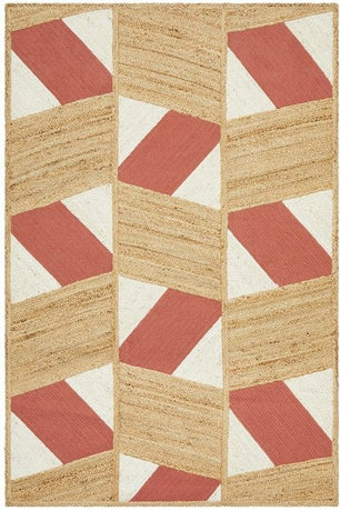 Parade 111 Coral By Rug Culture-220X150CM - RECTANGLE