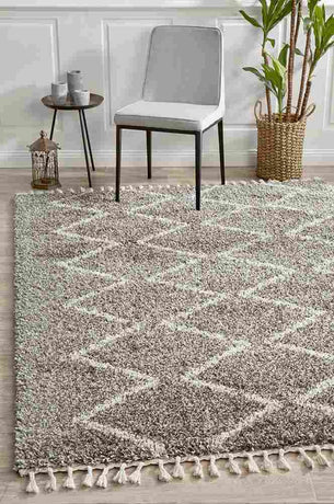 Saffron 11 Grey by Rug Culture - 230X160CM - RECTANGLE