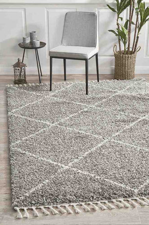 Saffron 22 Grey by Rug Culture - 170X120CM - RECTANGLE