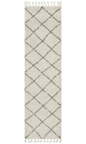 Saffron 22 Natural Runner by Rug Culture - 200X80CM - RUNNER