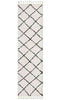 Saffron 22 White Runner by Rug Culture - 200X80CM - RUNNER