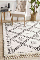 Saffron 33 White by Rug Culture - 230X160CM - RECTANGLE