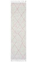 Saffron 44 Pink Runner by Rug Culture - 300X80CM - RUNNER