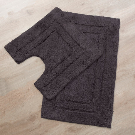 2200 GSM 2 Piece Tufted Bath Mat Set by Renee Taylor